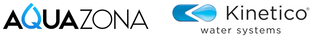 aquazona and kinetico logo