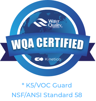 WQA certified seal