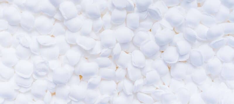 closeup of salt tablets
